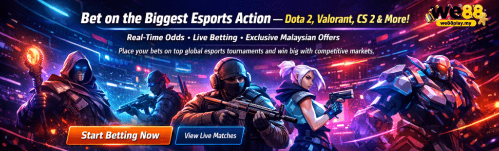 we88 esports betting
